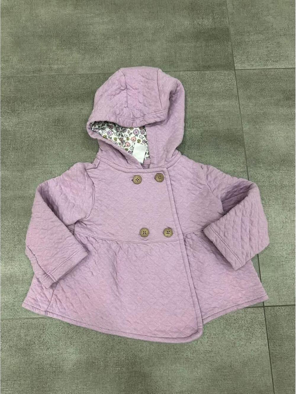 18m • Carter’s • Baby Toddler Girl • Purple Quilted Sweater